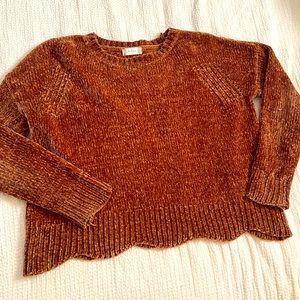 Burnt Orange Cozy Sweater